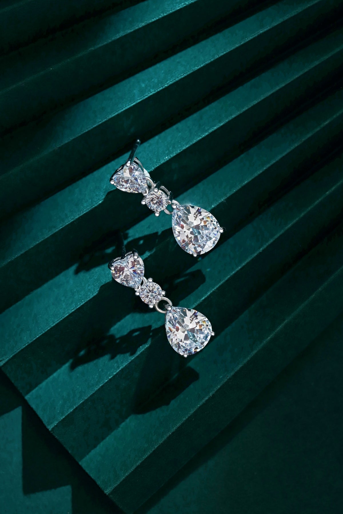 Cercei - Triple diamant - CZ