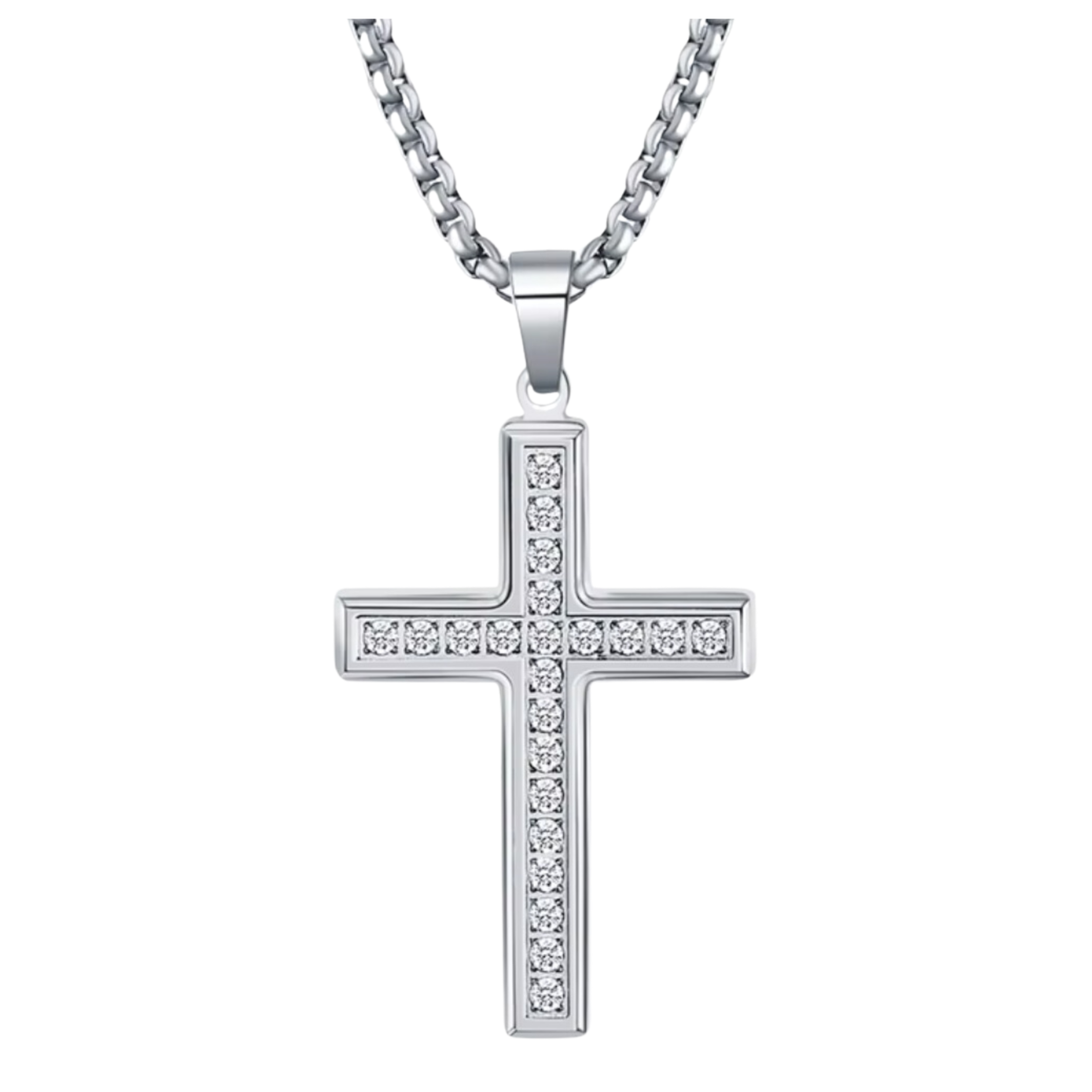 Colier Cruce Diamant