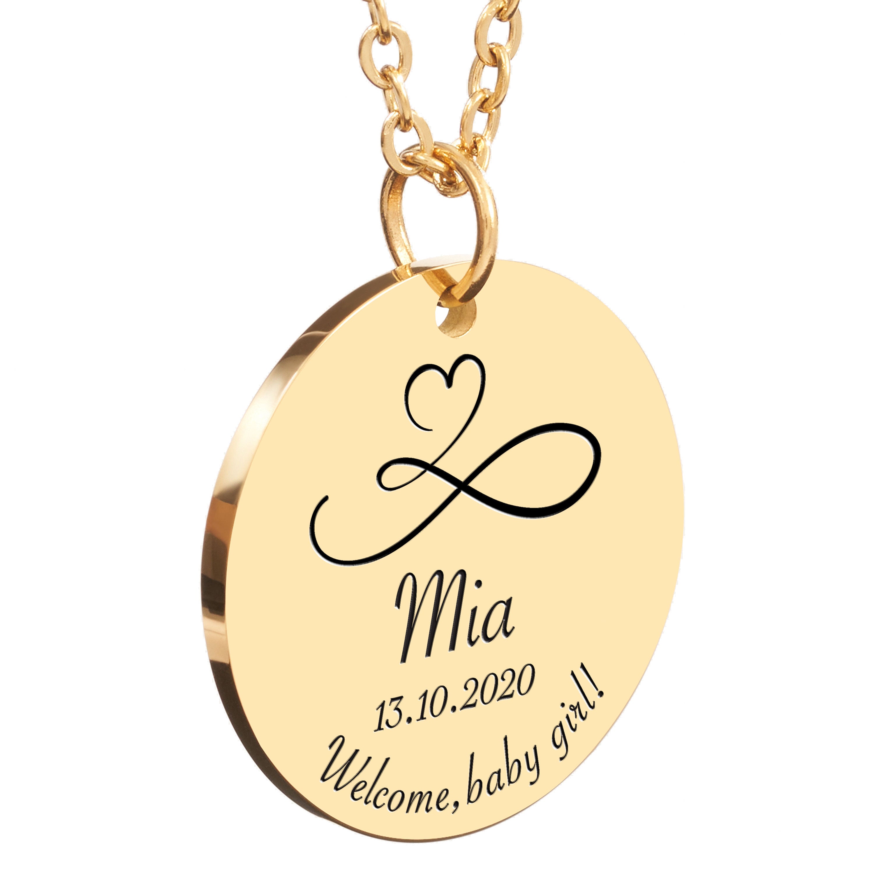 Cerc Colierc 18 mm - Auriu