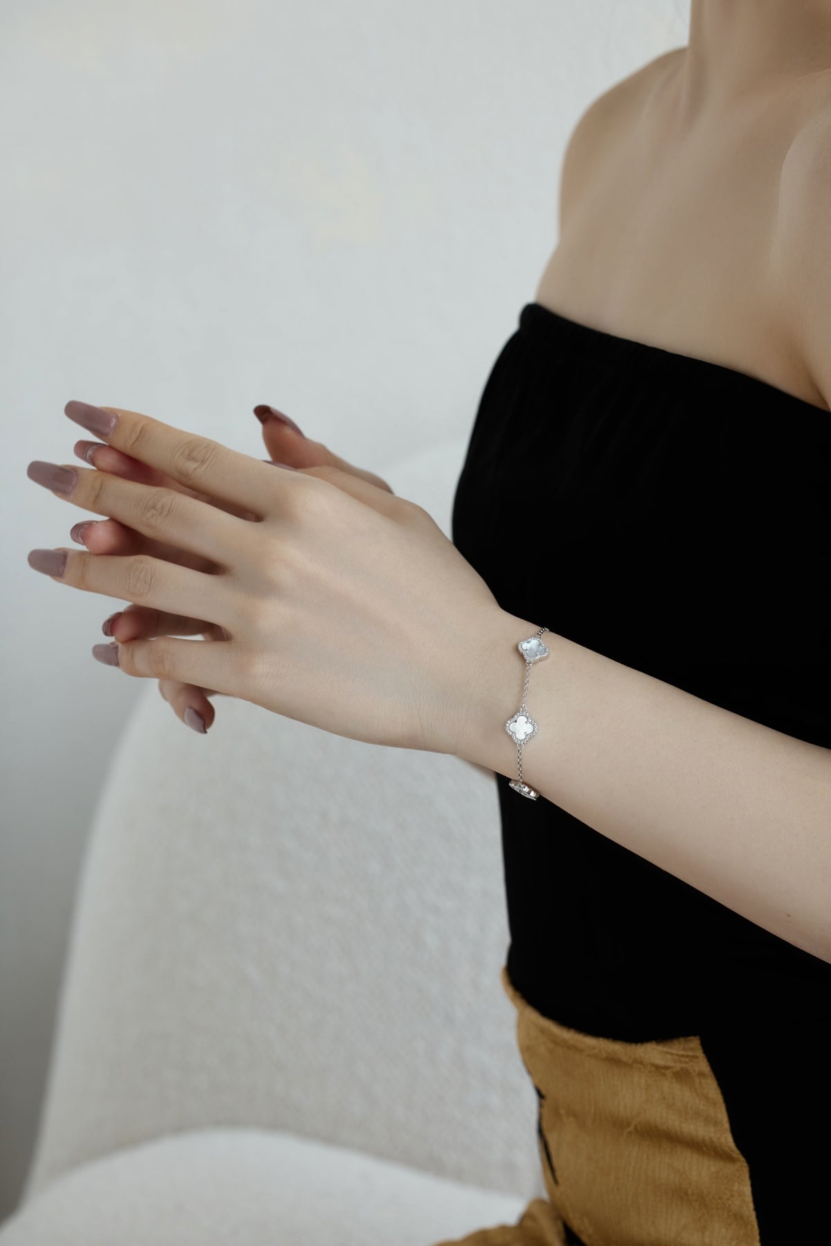 SET - VEVELU WHITE - CZ