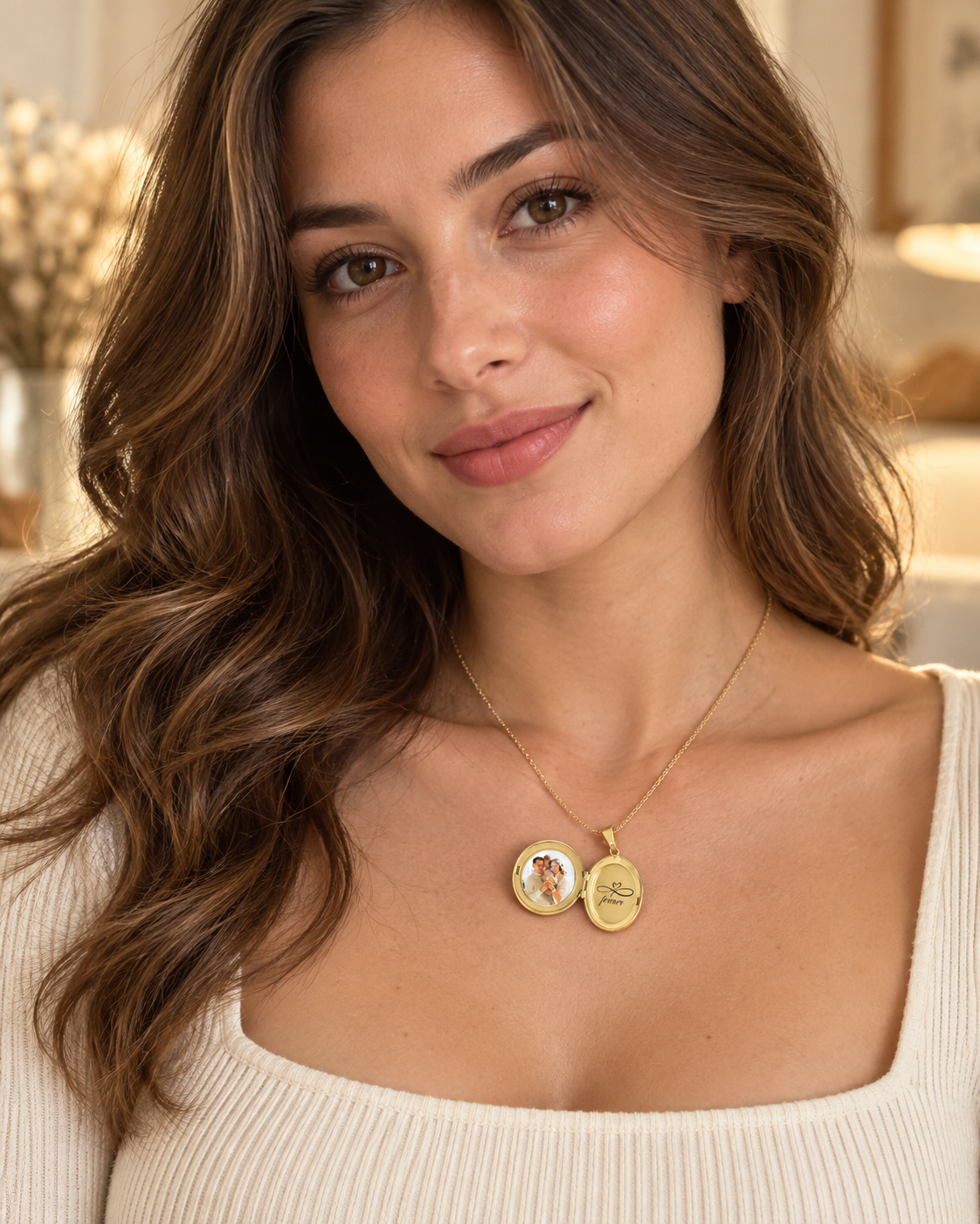 Heart & Key Necklace