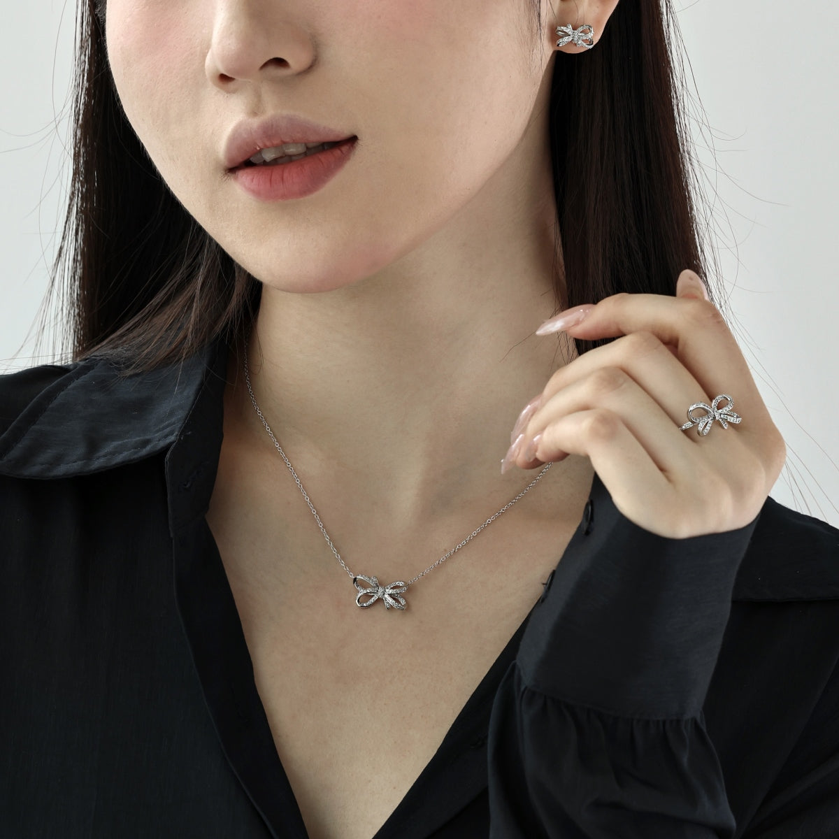 Colier Bant diamant - CZ