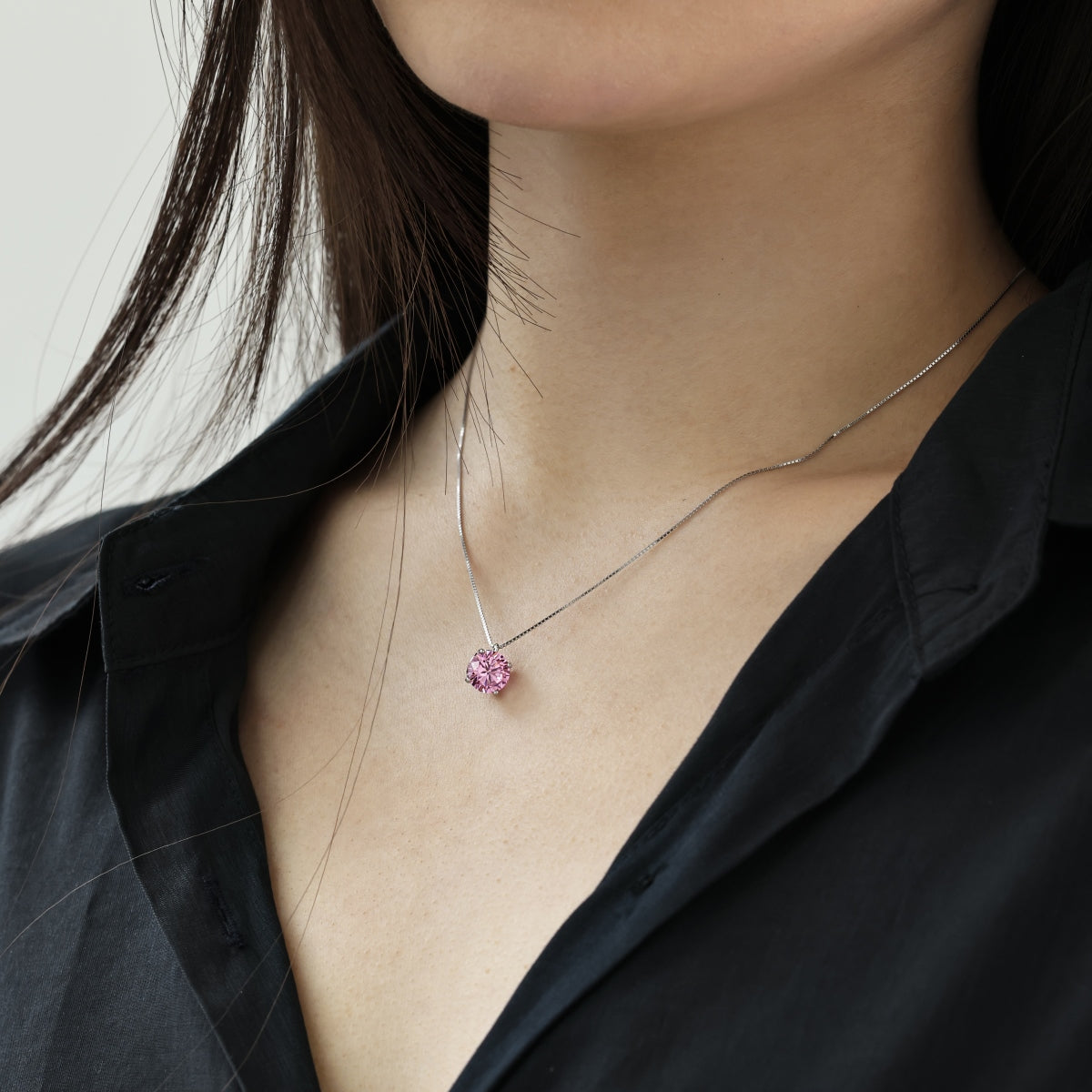 Colier pinkysho - CZ