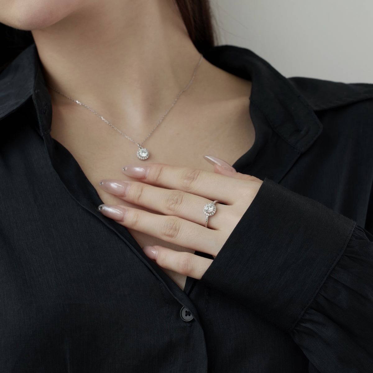 Colier Lady - CZ