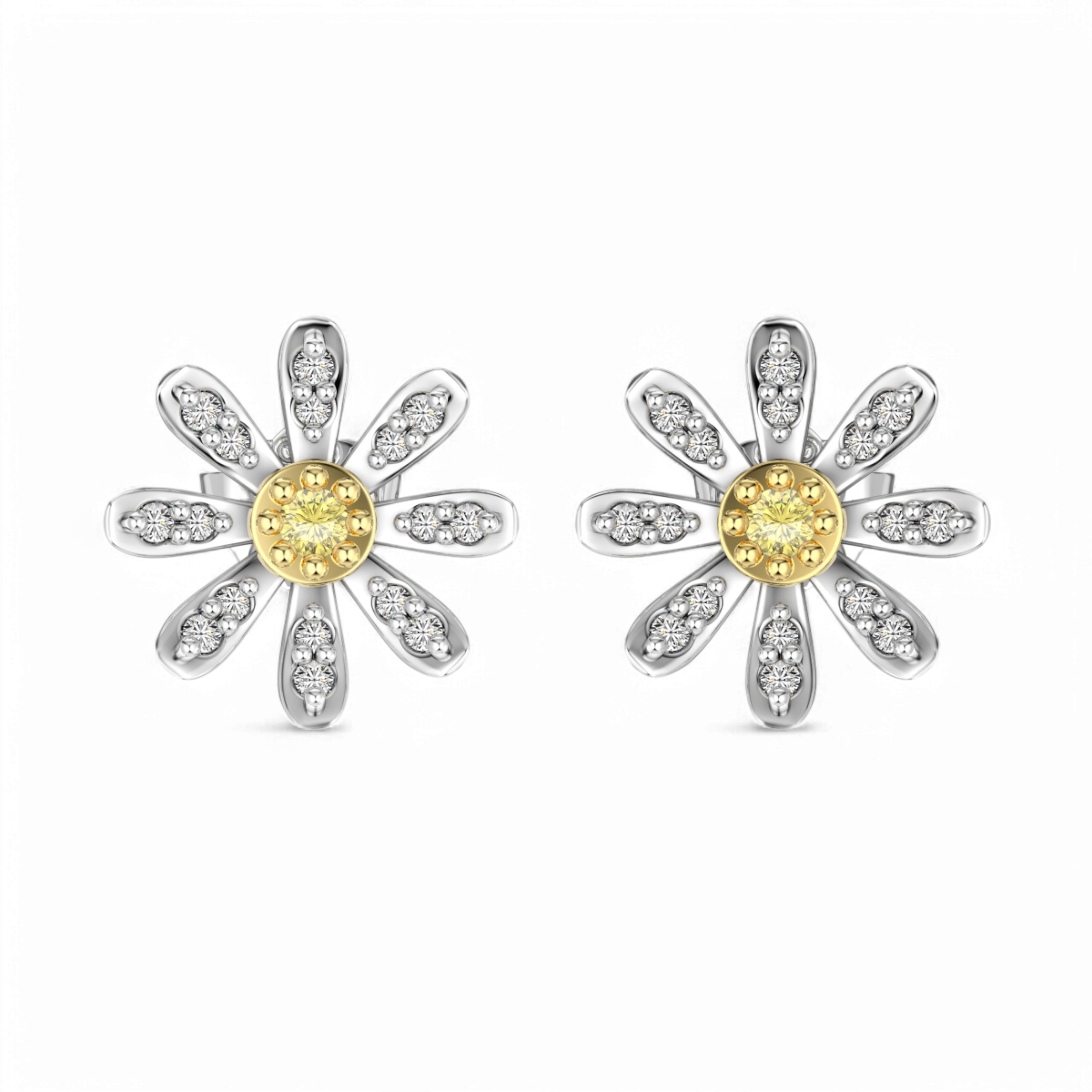 Cercei Yellow flower - CZ