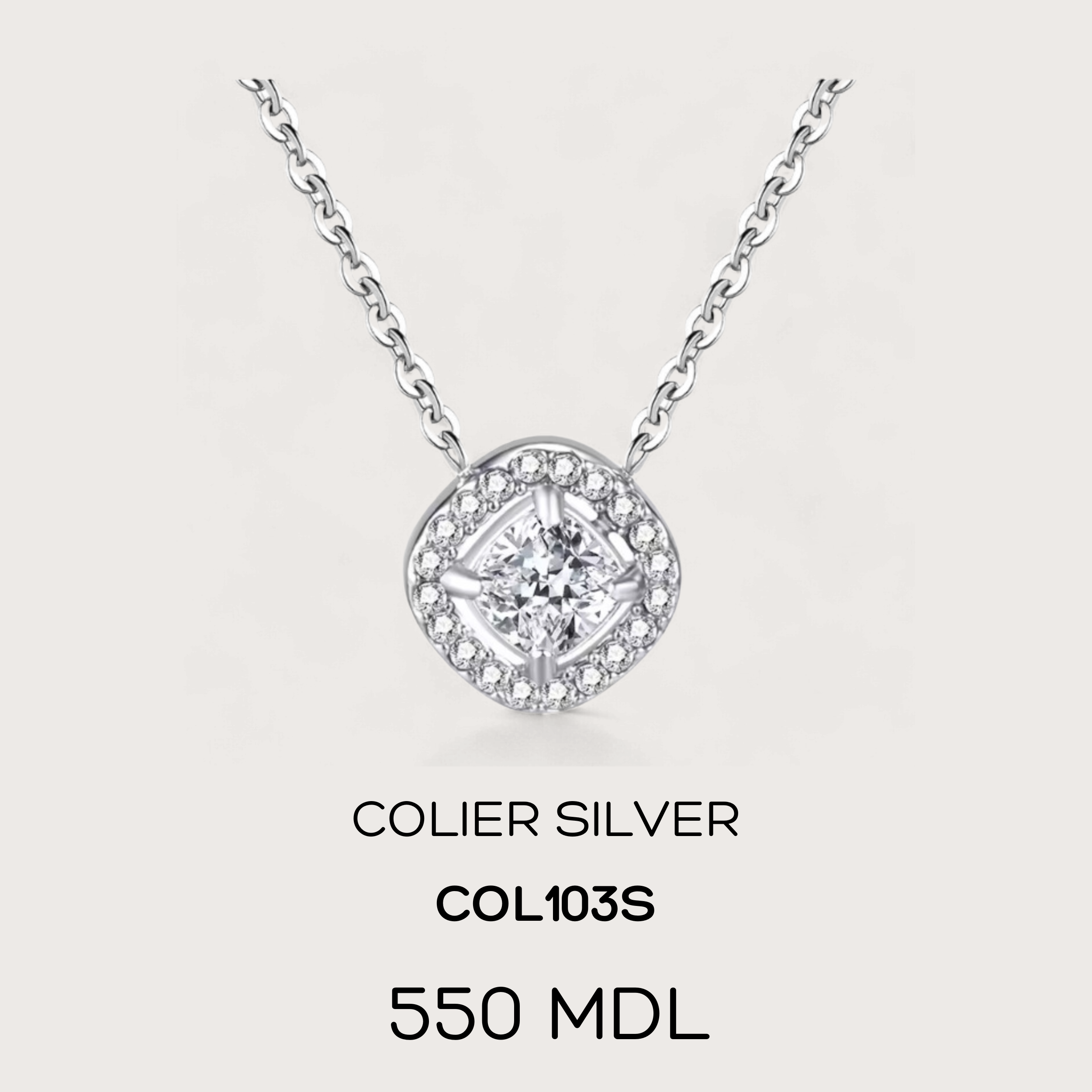 Colier Silver - Argintiu