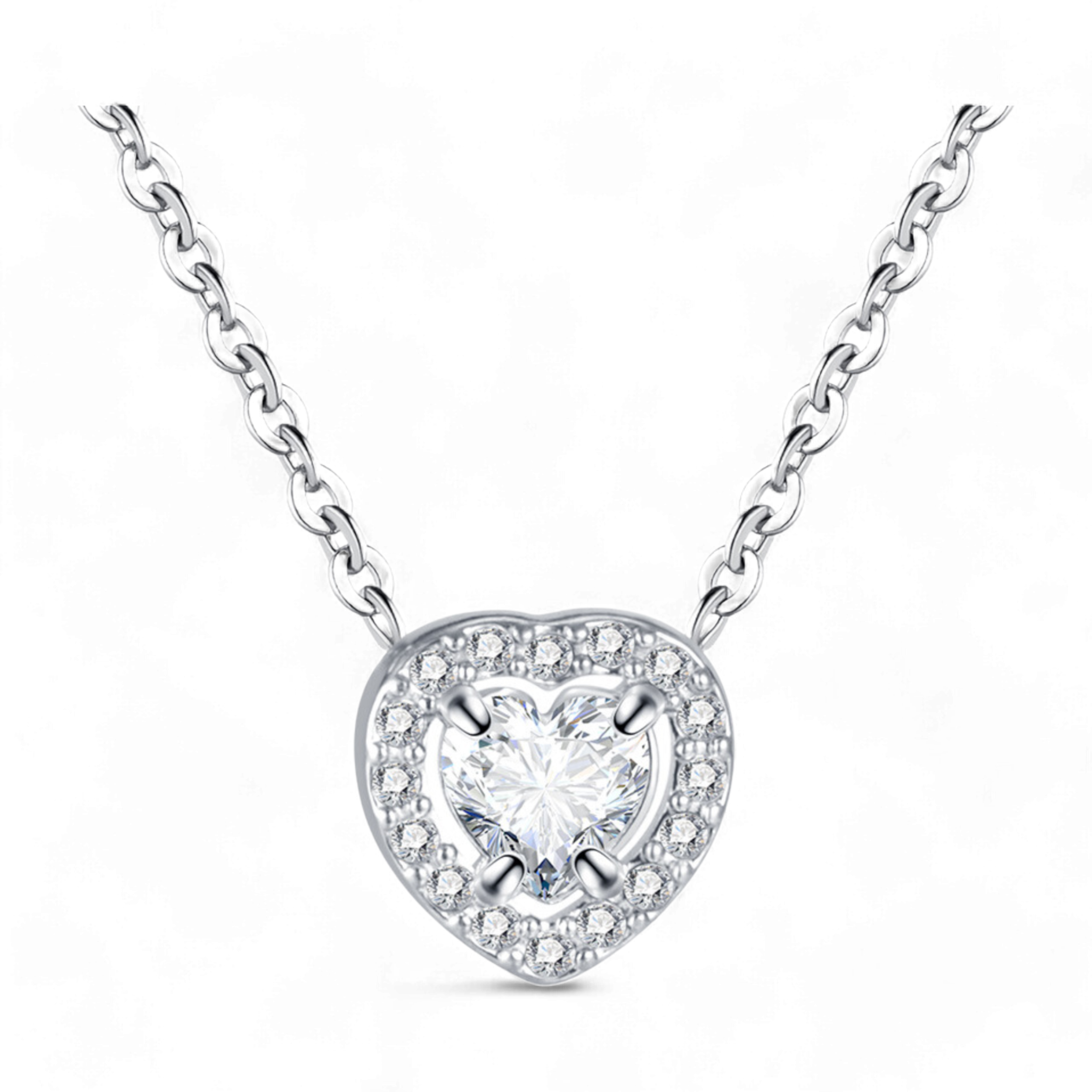 Colier Love - Argintiu