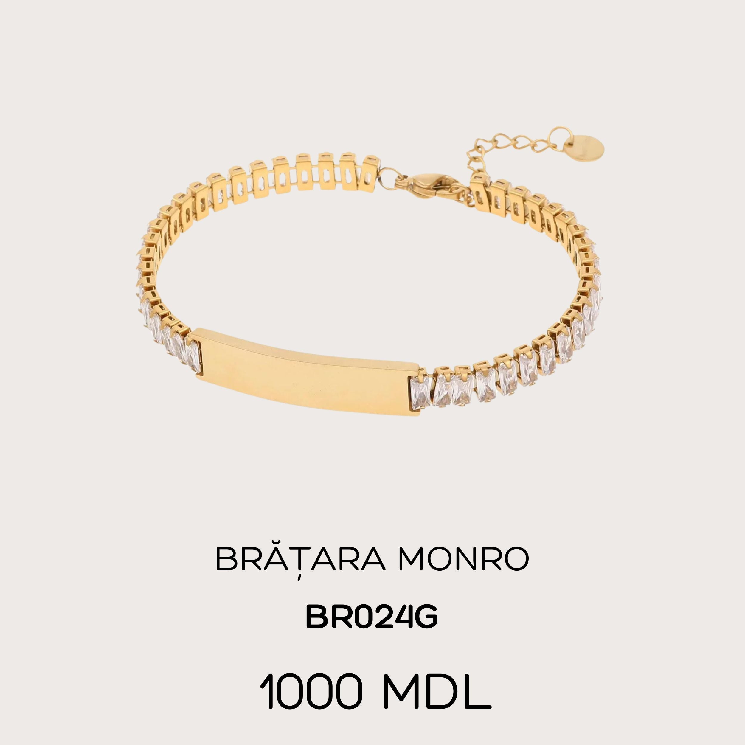 Brățara monro
- Auriu