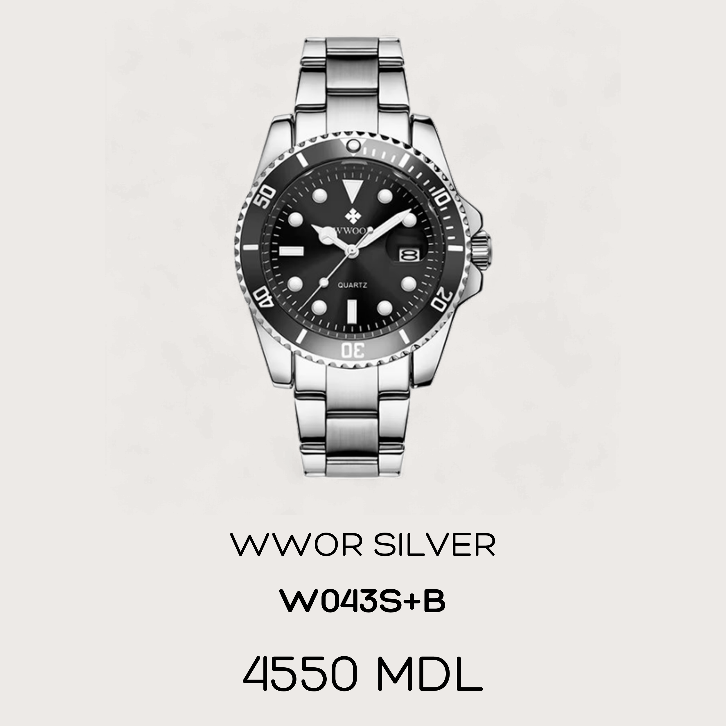 WWOR silver - Argintiu - Carbon