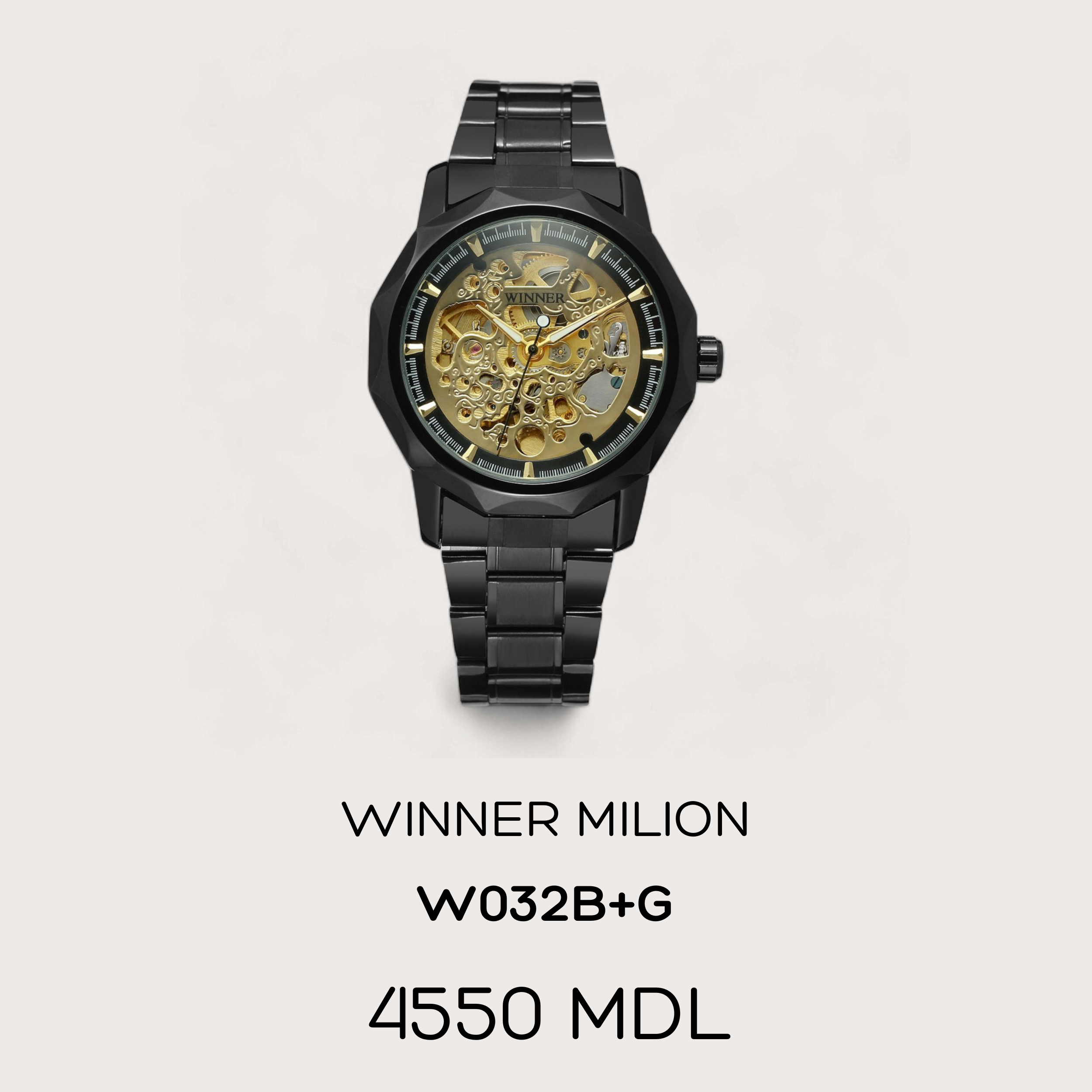Winner milion - Auriu - Carbon