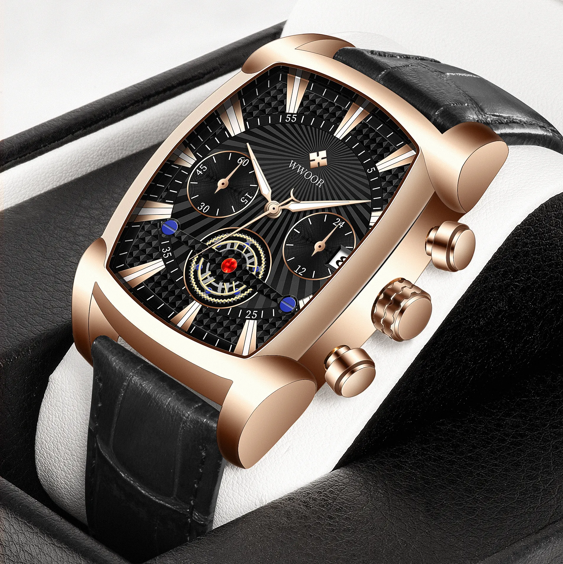 WWOR LEATHER - Rose - Carbon