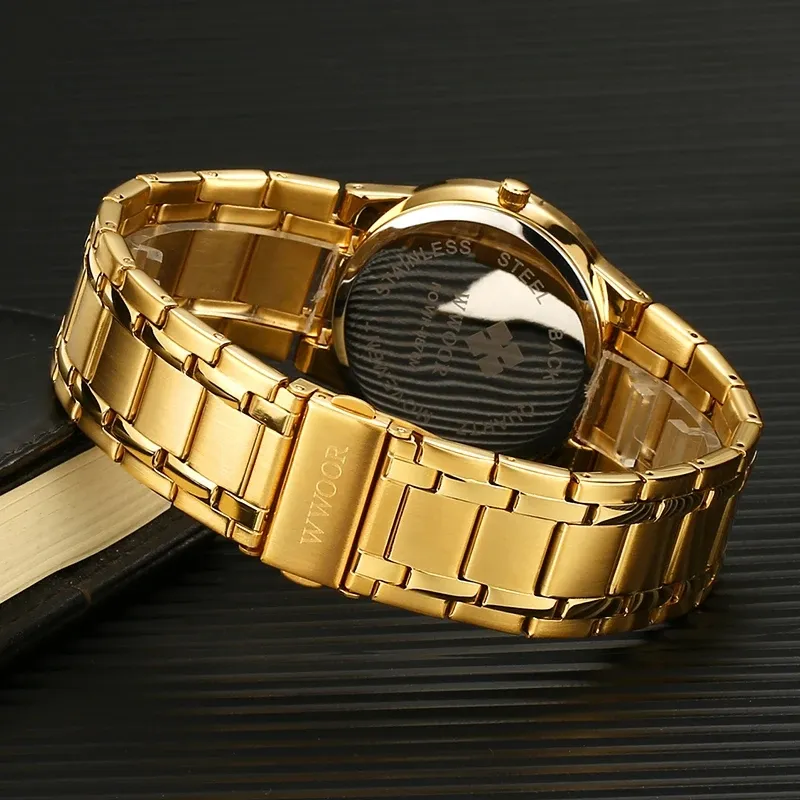 Ceas Richard - Auriu - Carbon
