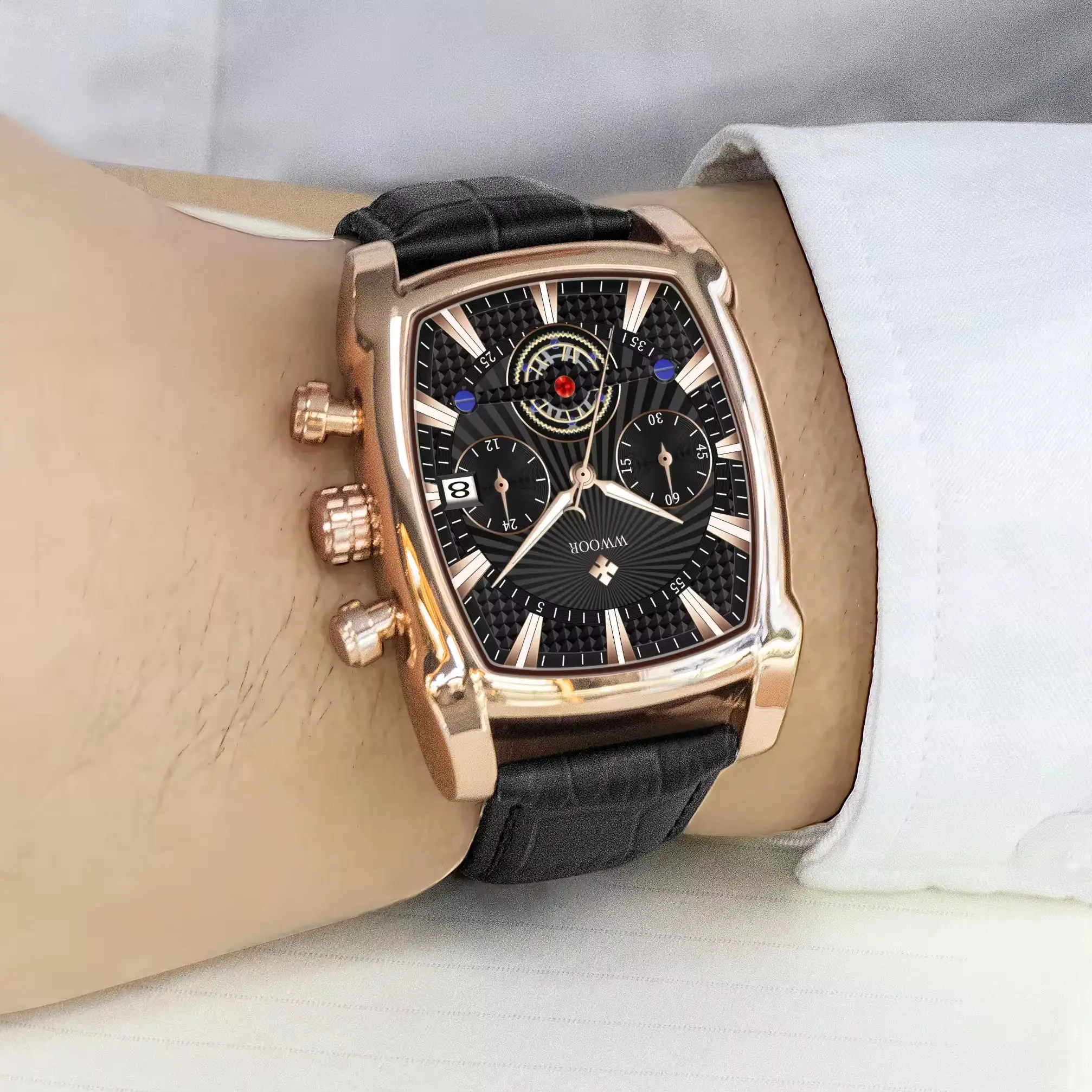 WWOR LEATHER - Rose - Carbon