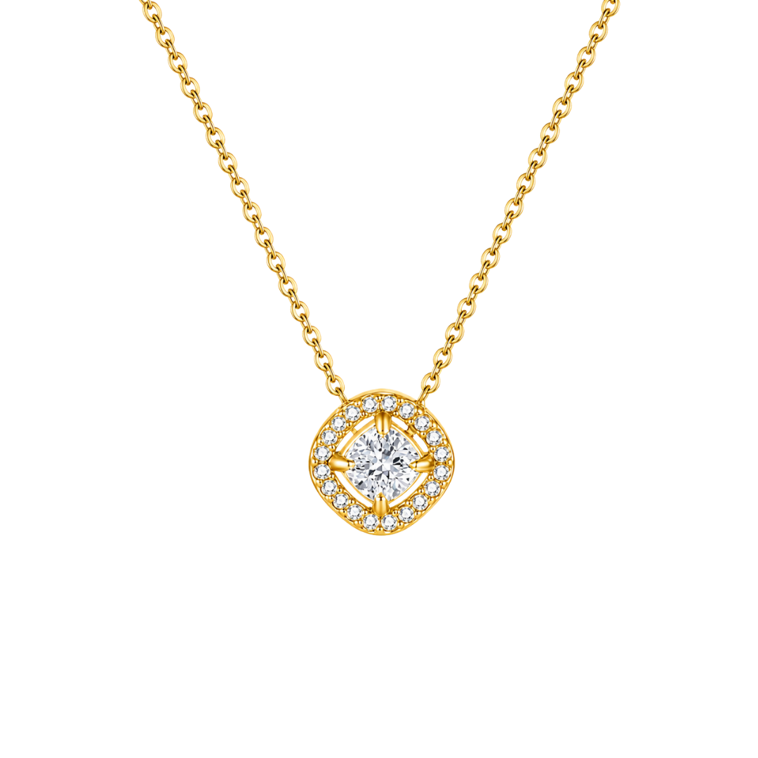 3D Heart Necklace