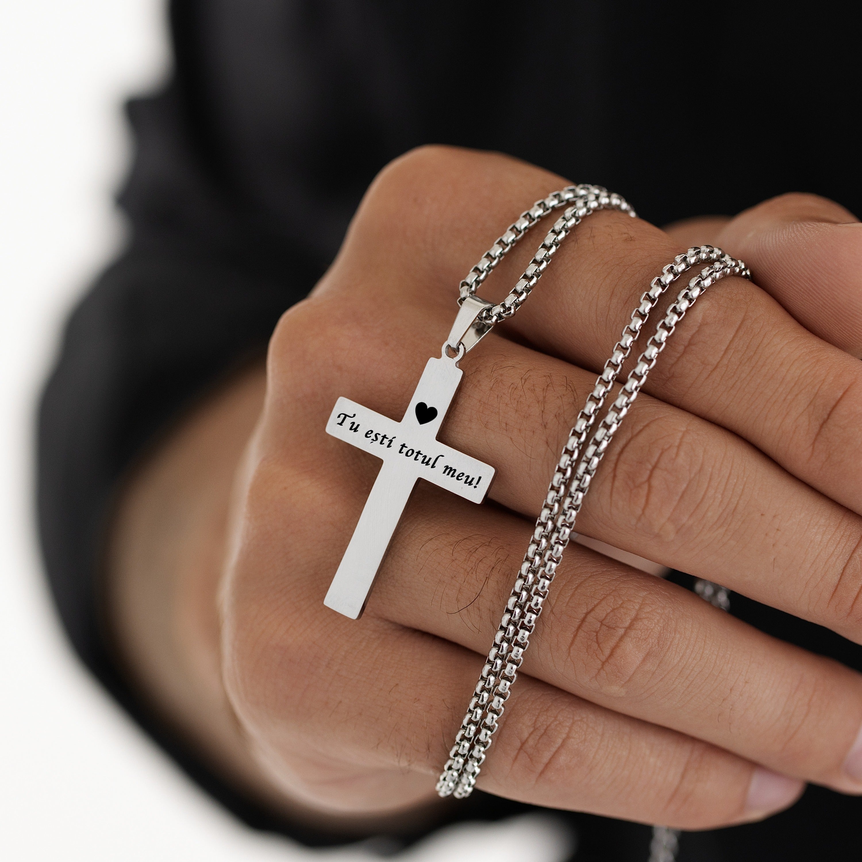 Colier Cruce Diamant