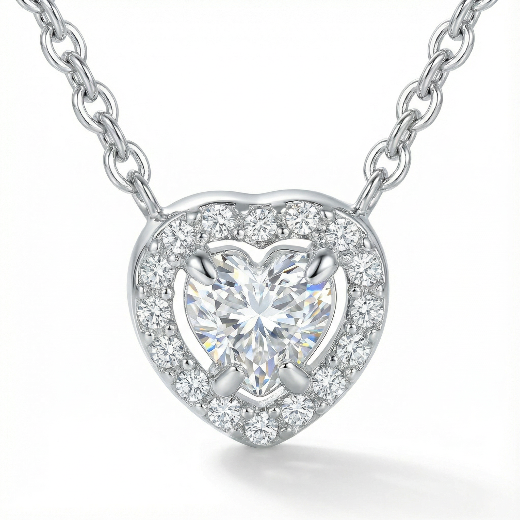 Colier Love - Argintiu