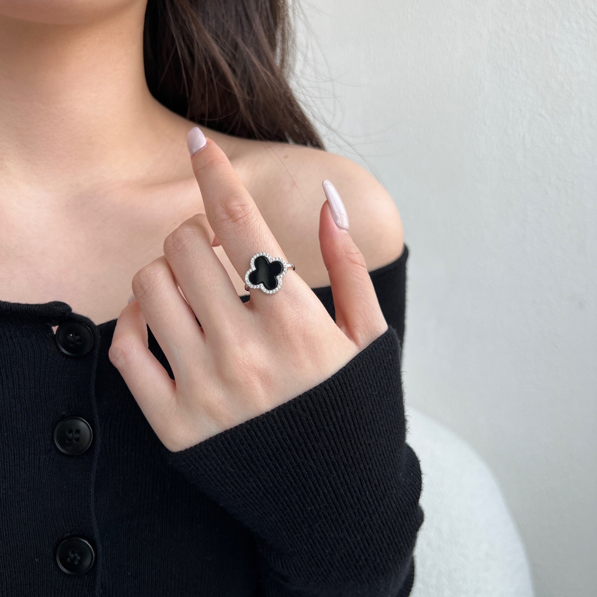 SET - VEVELU BLACK - CZ