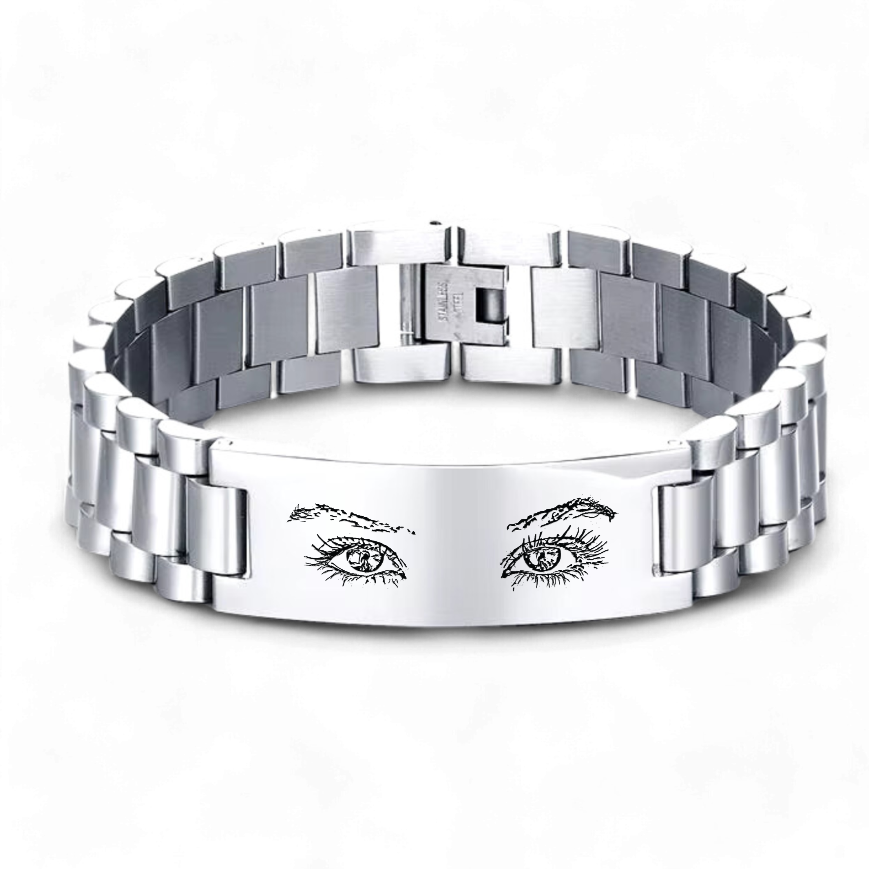 Bratara Rolex - Gravura Ochii tai