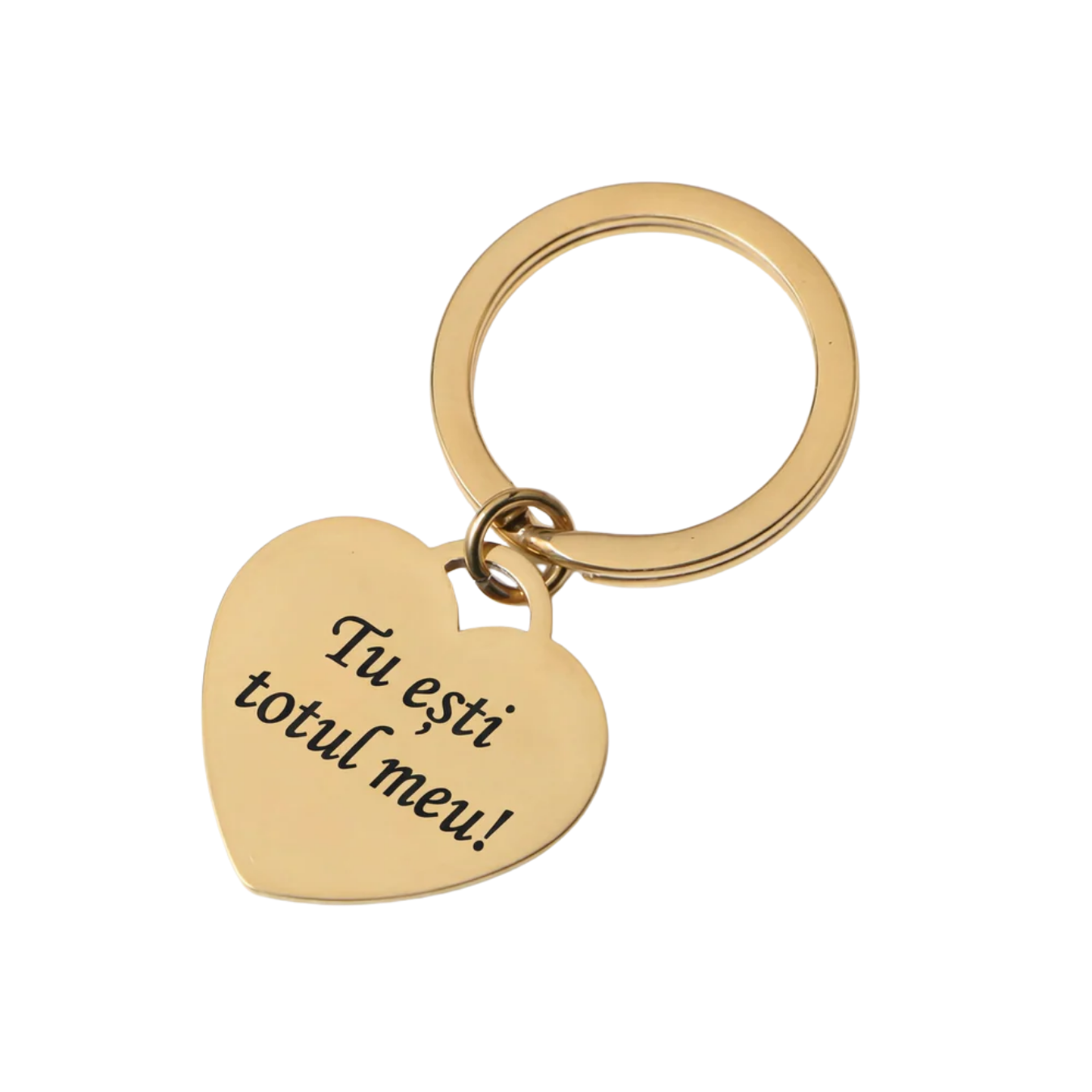 Breloc Inima | Personalizat cu Gravura