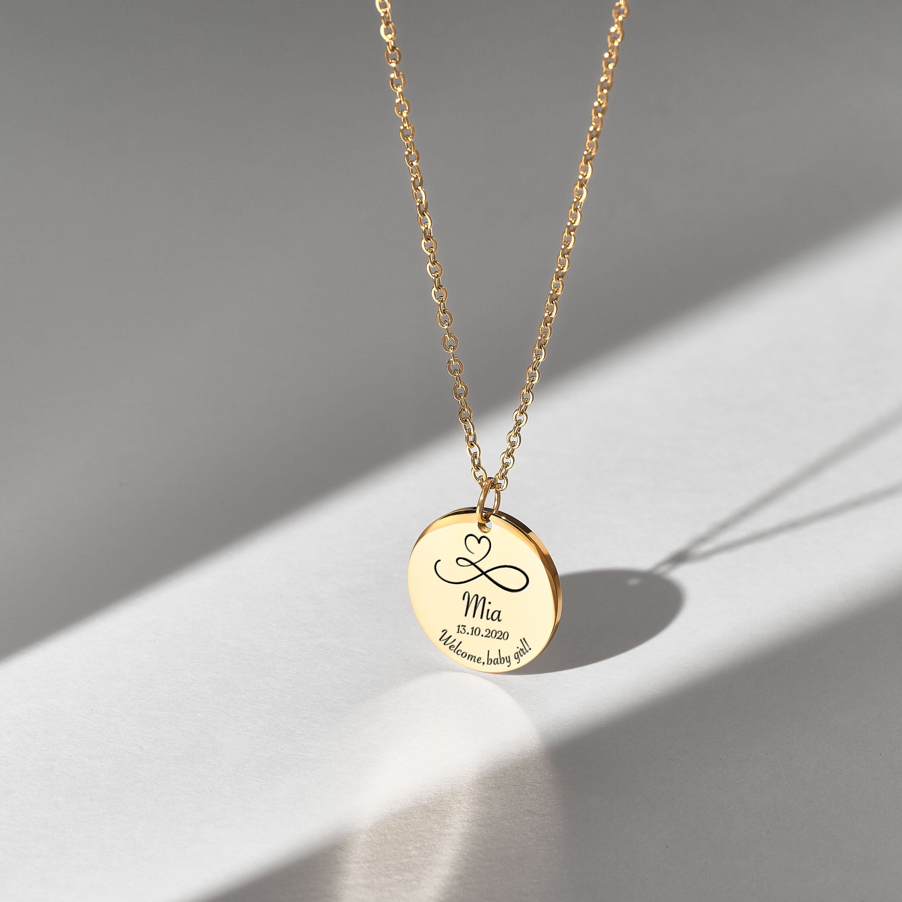 Cerc Colierc 18 mm - Auriu