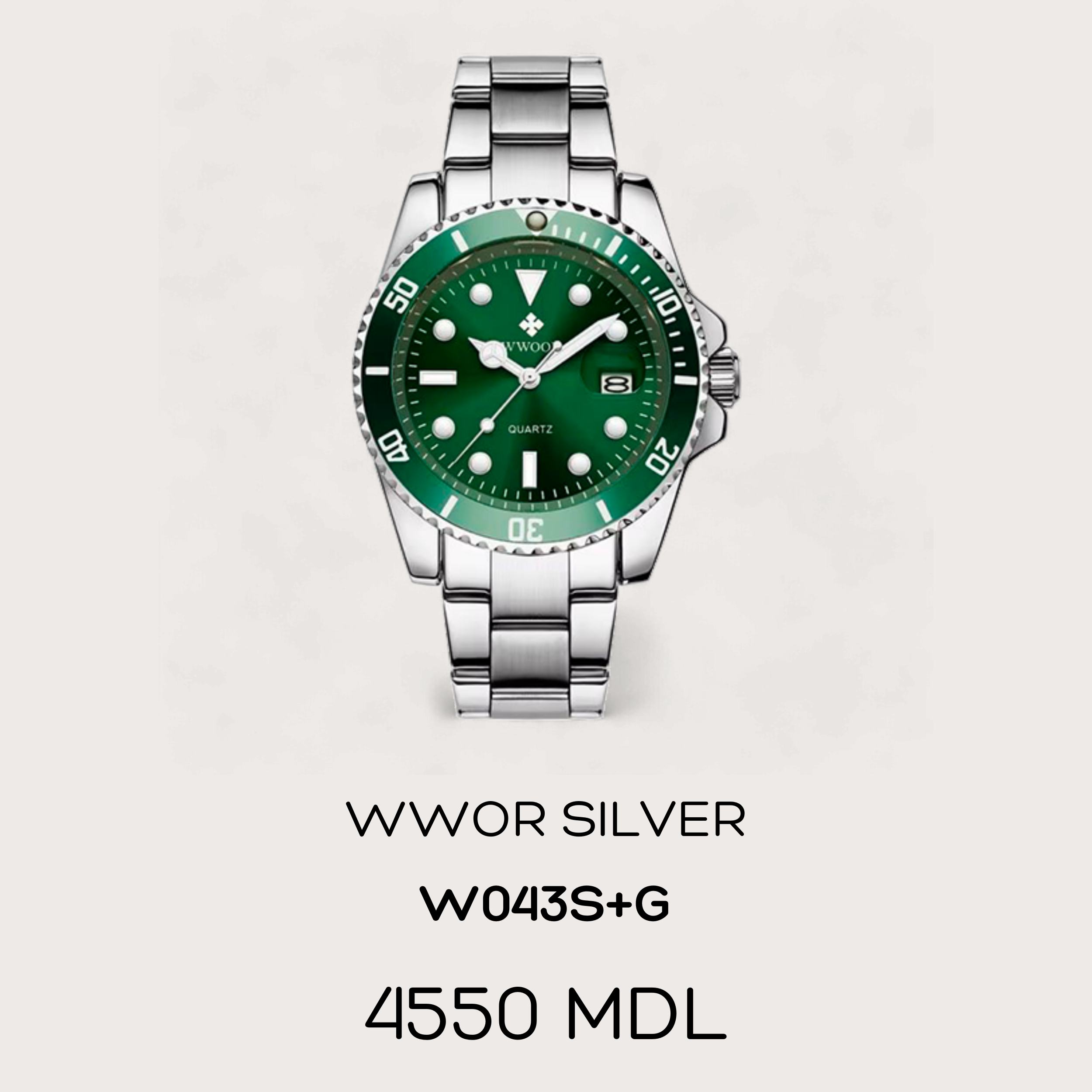 WWOR silver - Argintiu