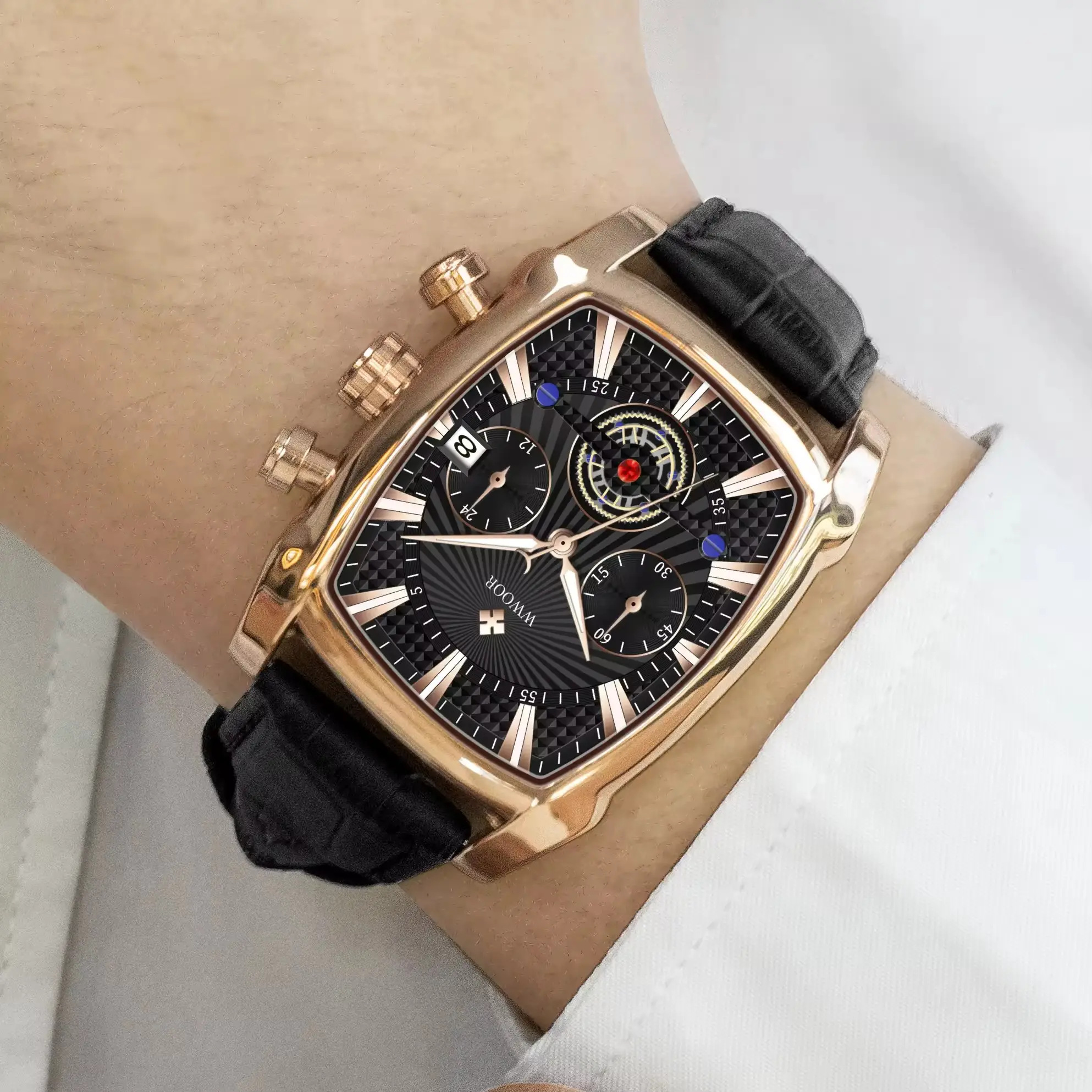 WWOR LEATHER - Rose - Carbon
