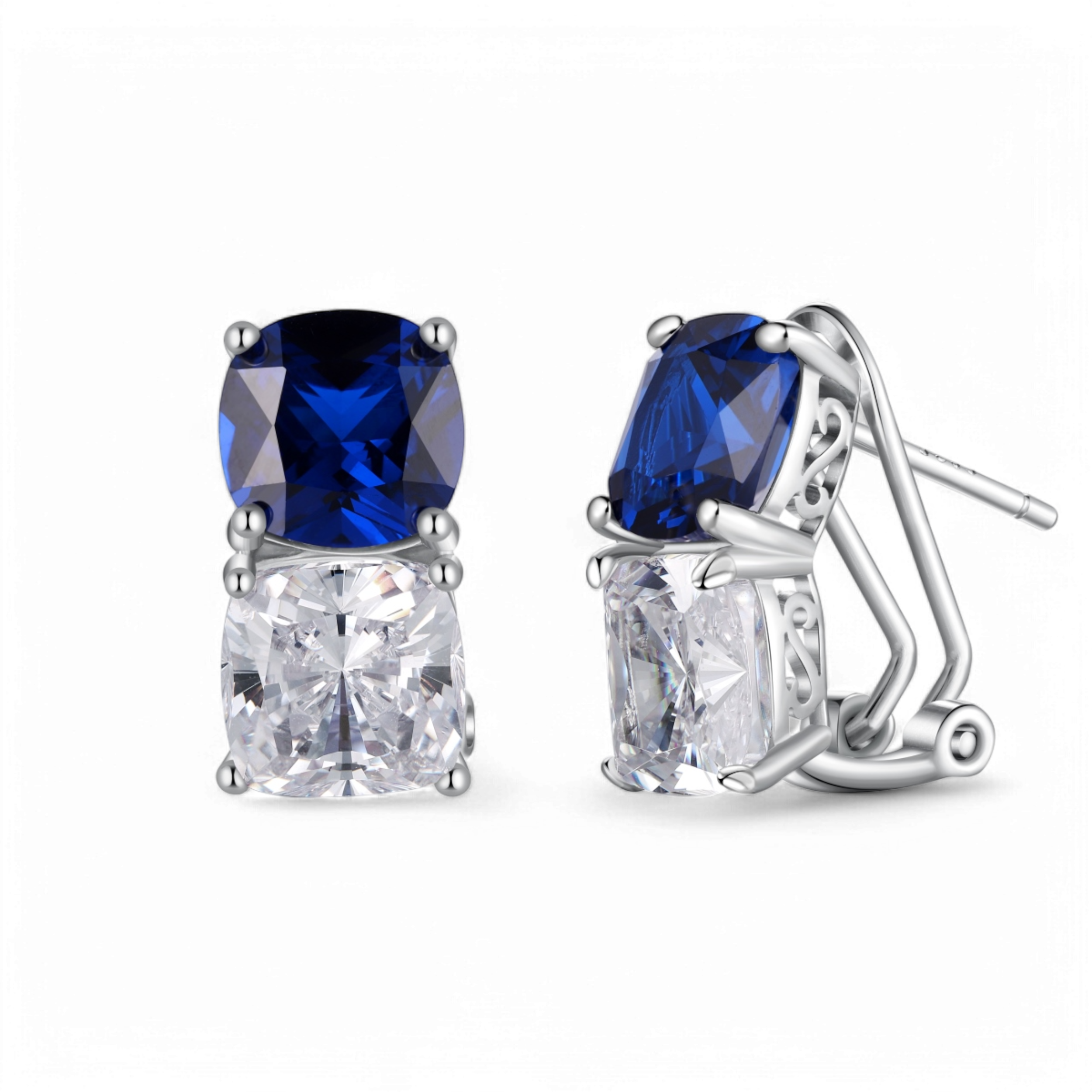 Cercei - Blue diamond - CZ