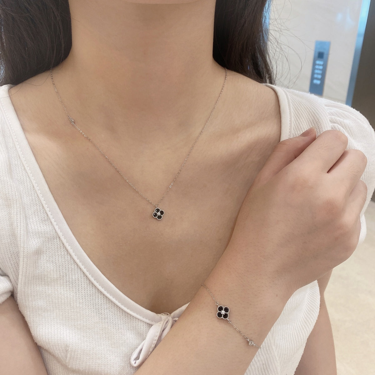 SET - Trify Black - CZ