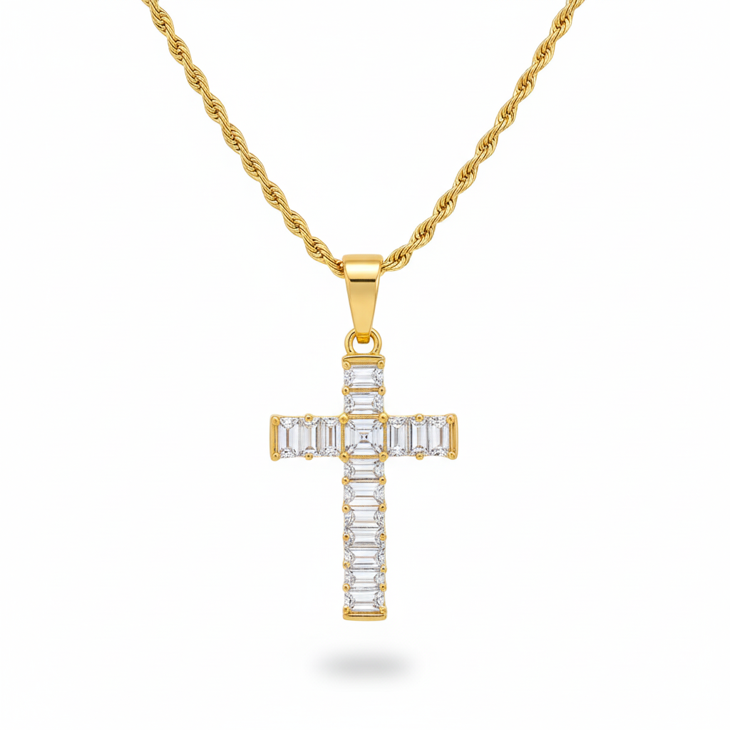 Fermina cross necklace