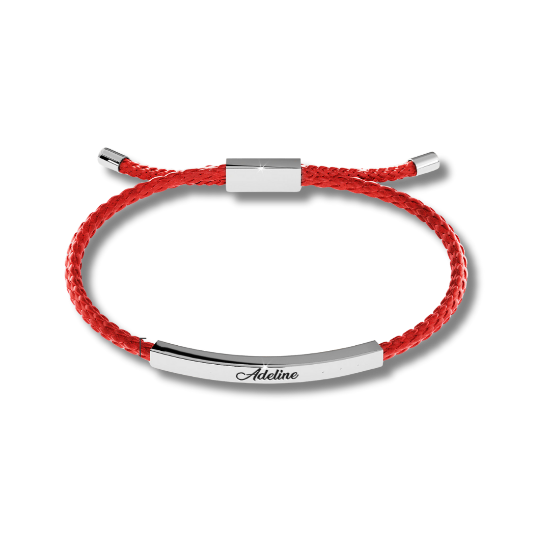 Bratara ata rosie bara