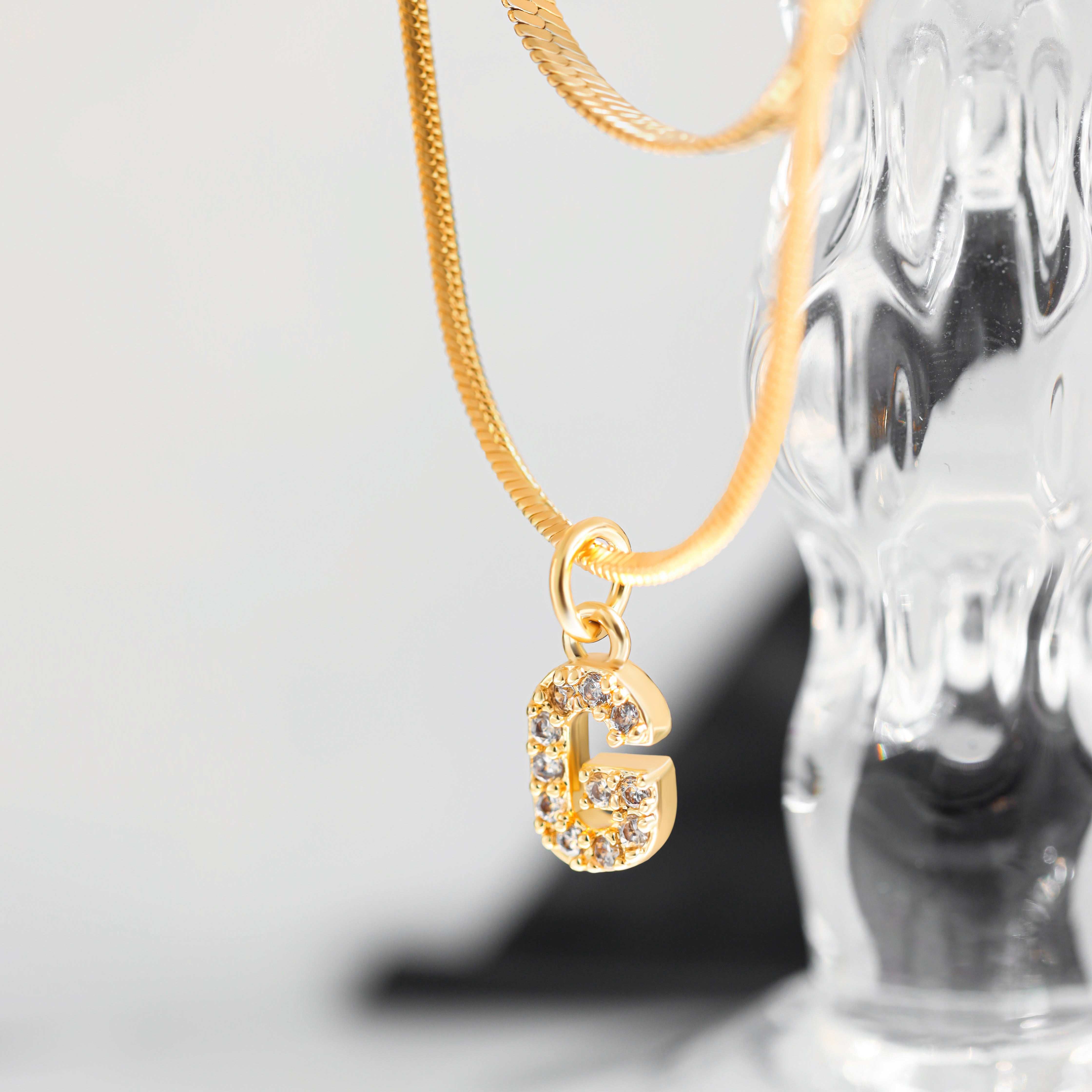 Colier dublu cu inițiale