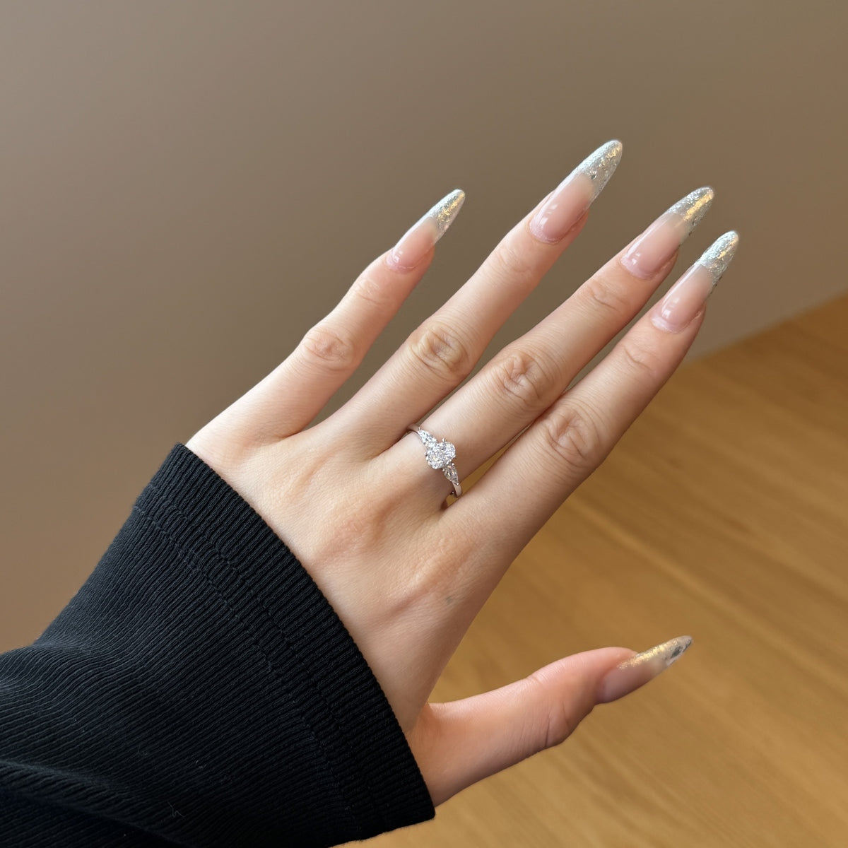 SET - COLIER OVALINA  - CZ
